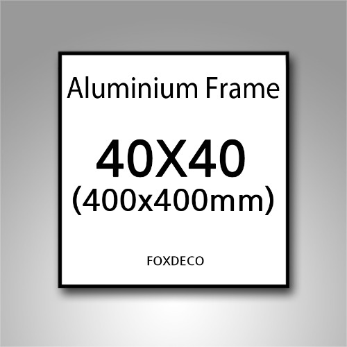손정하님 40x40cm 무광 알루미늄 액자(7종 컬러)
