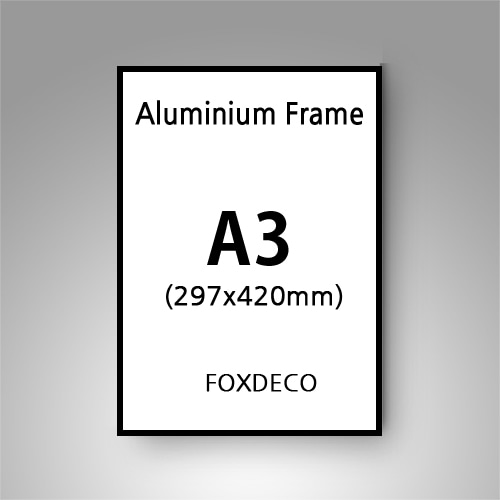 김예지님무광  알루미늄 액자/가로28.5x세로36cm/흰색/2개/고리  ( 7종컬러)